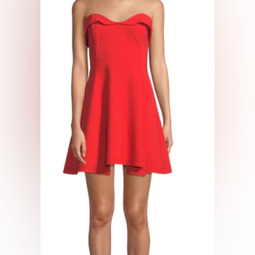 CINQ A SEPT Ani Dress, Color: Red/Orange, Size: 2